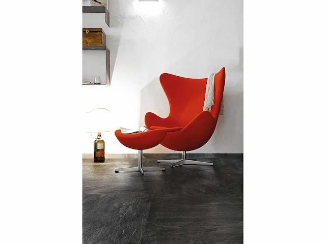 Vloertegel 102,4m2 ardoise zwart 80x80cm gerectificeerd - afbeelding 7 van  7