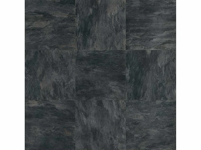 Vloertegel 102,4m2 ardoise zwart 80x80cm gerectificeerd - afbeelding 1 van  7