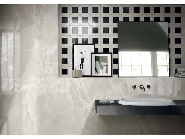 Vloertegel 106,56m2 luxe wit glanzend 60x120cm gerectificeerd - afbeelding 20 van  20