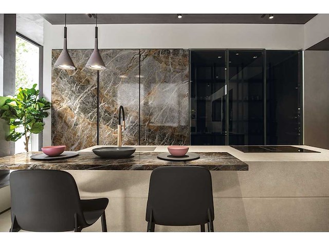 Vloertegel 115,2m2 xxl mountain peak glanzend 80x180cm gerectificeerd - afbeelding 1 van  24