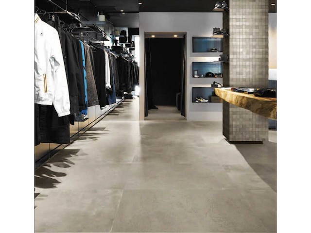 Vloertegel 153,6m2 beton greige 80x80cm gerectificeerd - afbeelding 6 van  8