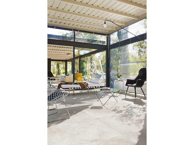 Vloertegel 17,28m² beton wit 60x120cm gerectificeerd - afbeelding 4 van  6