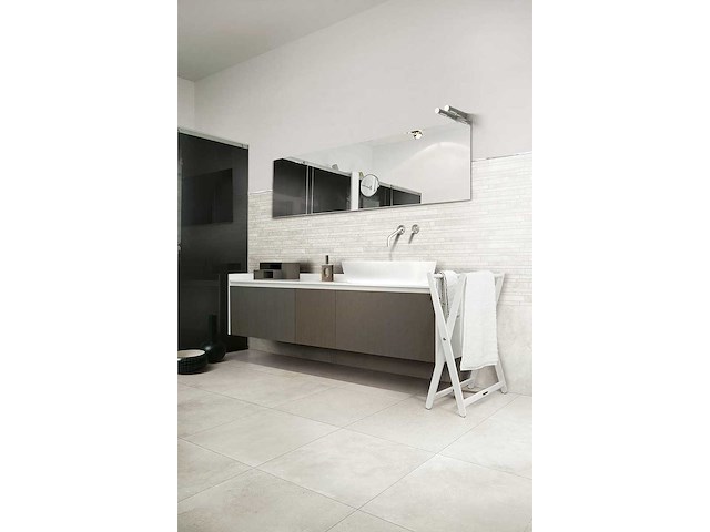 Vloertegel 17,28m² beton wit 60x120cm gerectificeerd - afbeelding 5 van  6