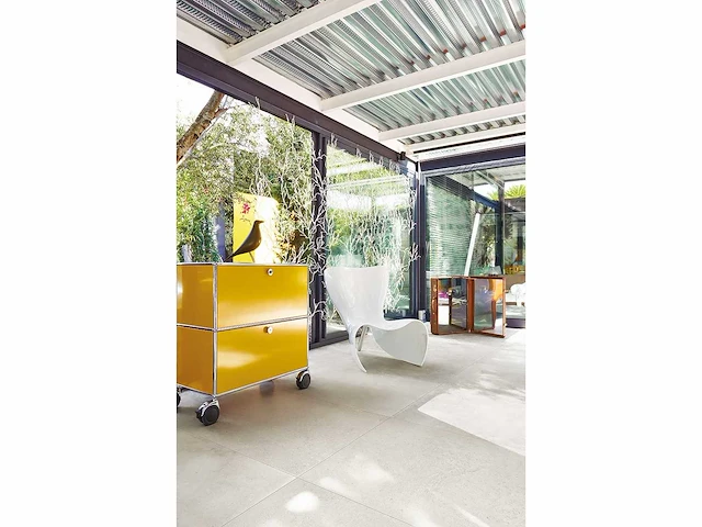 Vloertegel 17,28m2 beton wit 60x120cm gerectificeerd - afbeelding 3 van  6