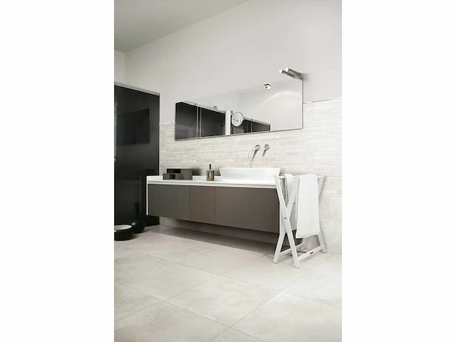 Vloertegel 17,28m2 beton wit 60x120cm gerectificeerd - afbeelding 5 van  6