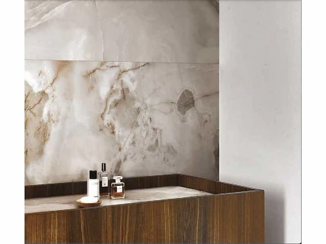 Vloertegel 20,16m2 onyx noisette glanzend 60x120cm gerectificeerd - afbeelding 4 van  12