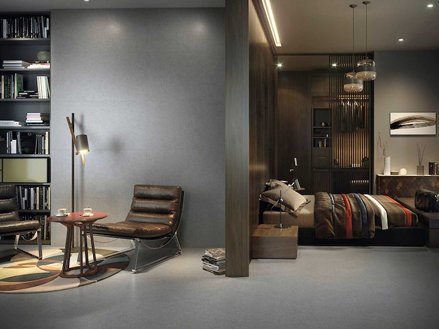 Vloertegel 216m² granito anthracite 100x100cm - afbeelding 1 van  8