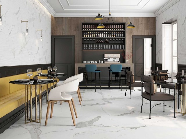 Vloertegel 216m² statuario 100x100cm - afbeelding 12 van  14