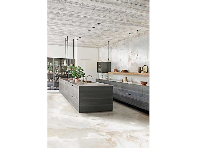 Vloertegel 23,04m² onyx perle glanzend 60x120cm gerectificeerd - afbeelding 3 van  7