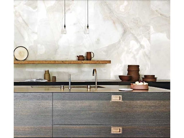 Vloertegel 23,04m² onyx perle glanzend 60x120cm gerectificeerd - afbeelding 7 van  7