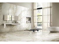 Vloertegel 25,92m² marble creme glanzend 60x120cm gerectificeerd - afbeelding 1 van  6