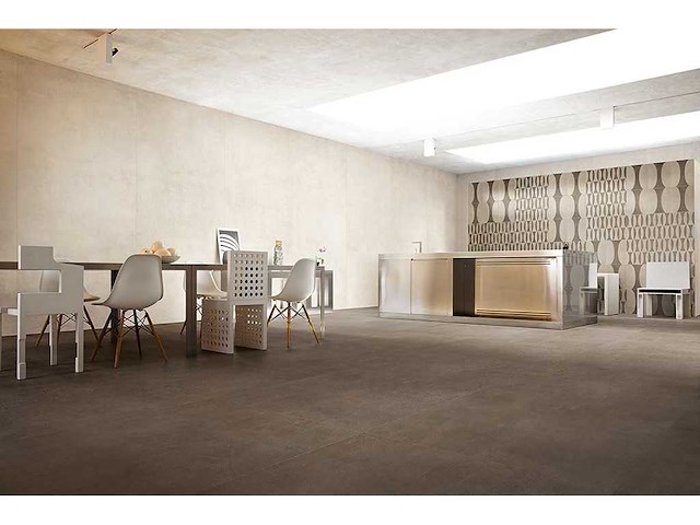 Vloertegel 32m² industrieel ivoor 80x80cm gerectificeerd - afbeelding 1 van  7