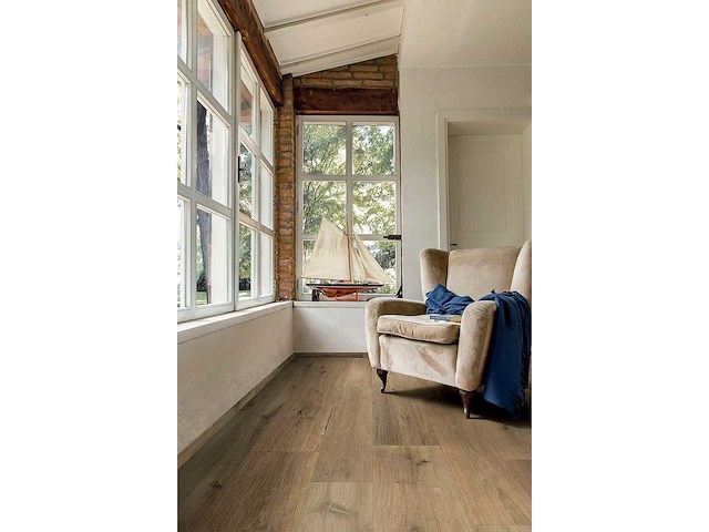 Vloertegel 34,56m² houten noisette 20x120cm gerectificeerd - afbeelding 3 van  6