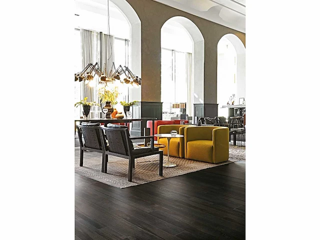Vloertegel 34,56m2 wood deco zwart 20x120cm gerectificeerd - afbeelding 6 van  7