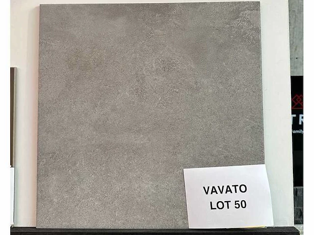 Vloertegel 42,12m2 meissen febe dark grey 42x42cm - afbeelding 1 van  2