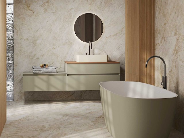 Vloertegel 43,2m² taj mahal glanzend 60x120cm - afbeelding 9 van  15