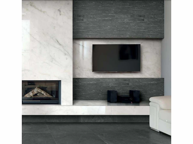 Vloertegel 43,2m2 marmer wit glanzend 60x120cm gerectificeerd - afbeelding 6 van  6