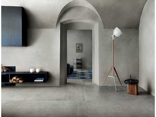 Vloertegel 43,2m2 materiaal grijs 60x60cm gerectificeerd - afbeelding 1 van  4