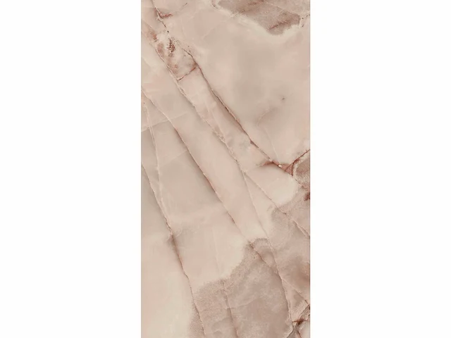 Vloertegel 43,2m2 onyx rose glanzend 60x120cm gerectificeerd - afbeelding 7 van  10