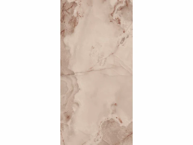 Vloertegel 43,2m2 onyx rose glanzend 60x120cm gerectificeerd - afbeelding 6 van  10