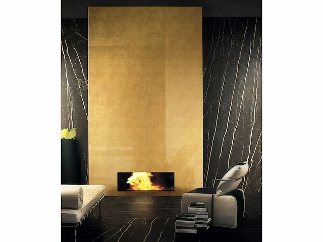Vloertegel 43,2m2 thunder gold glanzend 60x120cm gerectificeerd - afbeelding 6 van  6