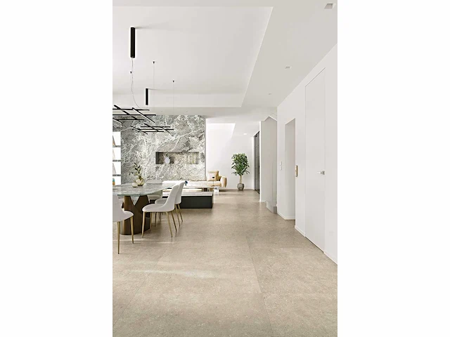 Vloertegel 51,2m2 chabis marmer 80x80cm gerectificeerd - afbeelding 6 van  10