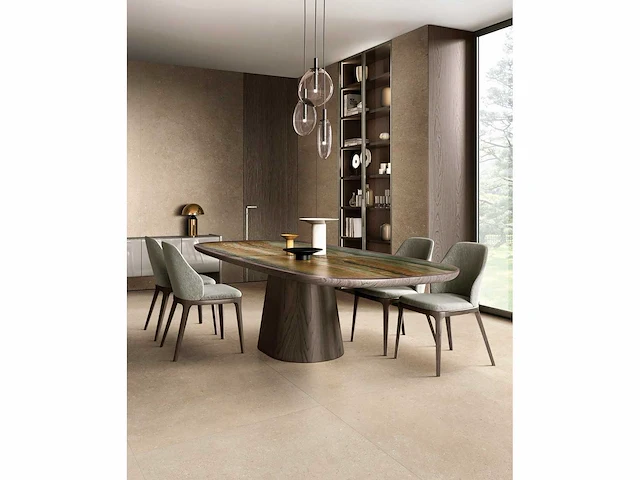 Vloertegel 51,2m2 dordogne marmer 80x80cm gerectificeerd - afbeelding 6 van  7