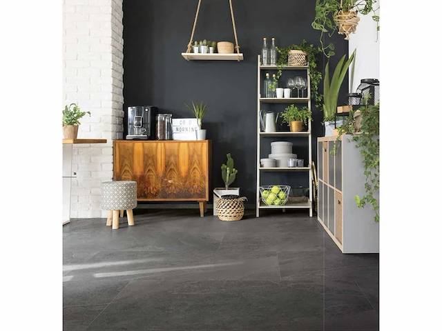 Vloertegel 51,84m2 steen houtskool 60x60cm gerectificeerd - afbeelding 3 van  4