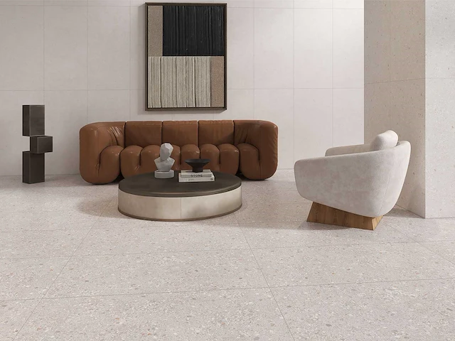 Vloertegel 53,28m2 ciottoli grigio 60x60cm gerectificeerd - afbeelding 1 van  3