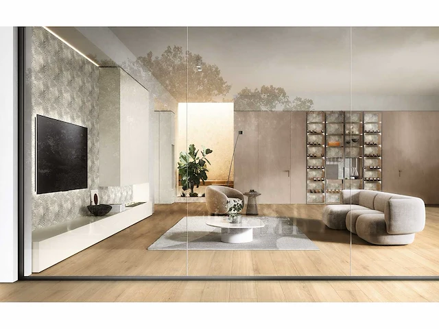Vloertegel 53,28m2 hout eiken puur 20x120cm gerectificeerd - afbeelding 1 van  5