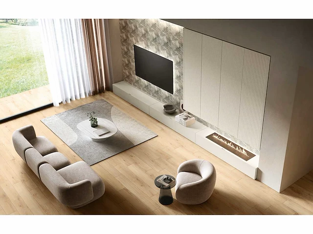 Vloertegel 53,28m2 hout eiken puur 20x120cm gerectificeerd - afbeelding 2 van  5