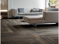 Vloertegel 57,6m2 hout eiken choco 20x180cm gerectificeerd - afbeelding 2 van  6