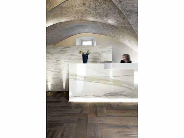 Vloertegel 57,6m2 hout eiken choco 20x180cm gerectificeerd - afbeelding 5 van  6