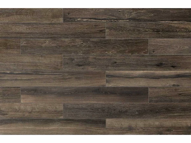 Vloertegel 57,6m2 hout eiken choco 20x180cm gerectificeerd - afbeelding 6 van  6