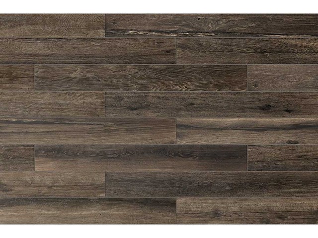 Vloertegel 57,6m2 hout eiken choco 20x180cm gerectificeerd - afbeelding 6 van  6