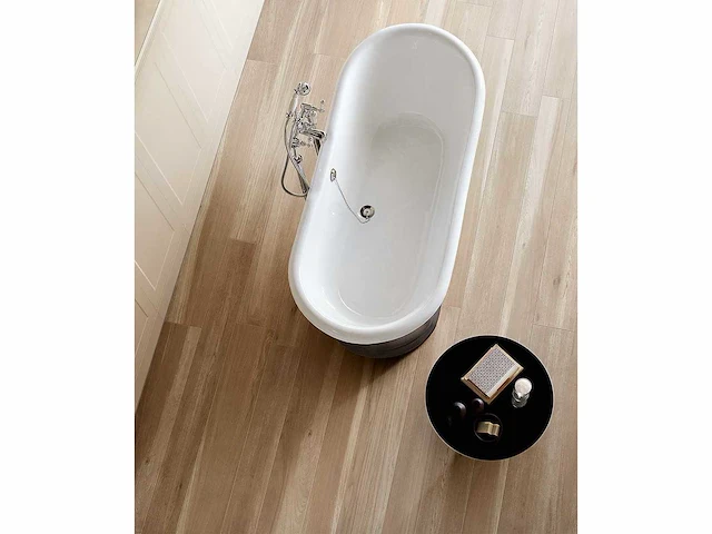 Vloertegel 60,48m2 hout amandel 26,5x180cm gerectificeerd - afbeelding 3 van  4