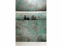 Vloertegel 66,96m2 amazoniet glanzend 60x120cm gerectificeerd - afbeelding 2 van  5