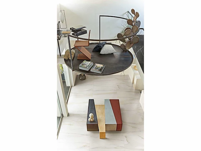 Vloertegel 69,12m2 calacatta gold glanzend 80x80cm gerectificeerd - afbeelding 4 van  7