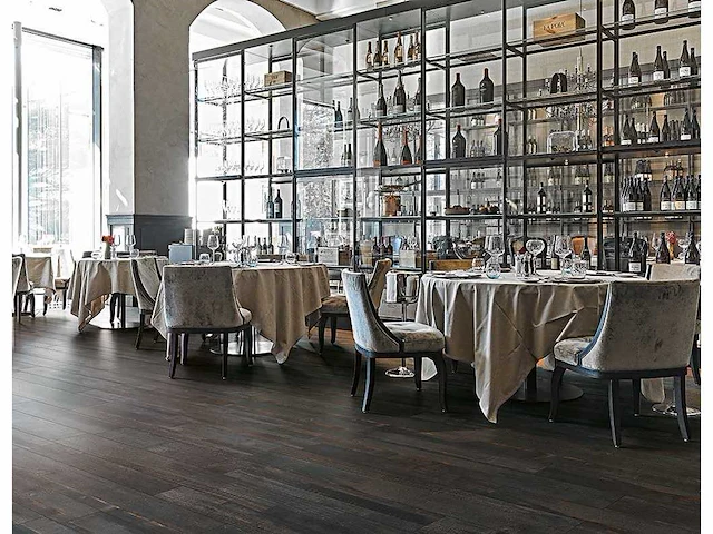 Vloertegel 69,12m2 wood deco zwart 20x120cm gerectificeerd - afbeelding 6 van  7