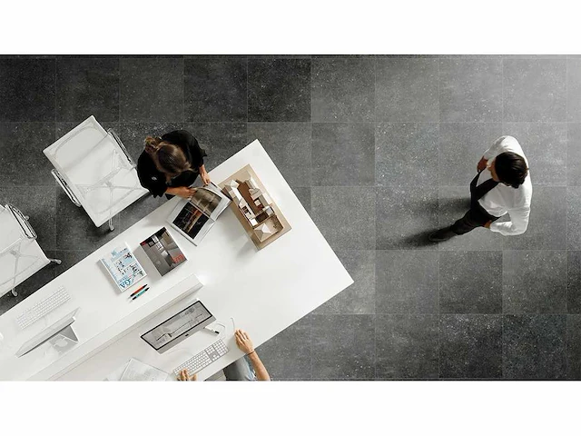 Vloertegel 83,16m2 london black 60x60cm gerectificeerd - afbeelding 7 van  8