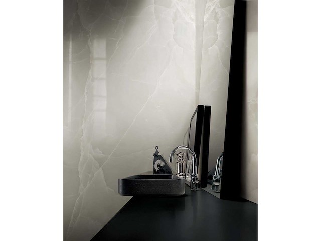 Vloertegel 86,4m² luxe onyx wit glanzend 60x120cm gelijkgereguleerd - afbeelding 3 van  19