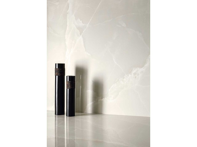 Vloertegel 86,4m² luxe onyx wit glanzend 60x120cm gelijkgereguleerd - afbeelding 13 van  19