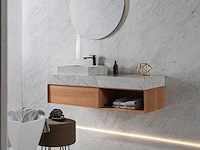 Vloertegel 87,84m² marmer wit glanzend 60x120cm gerectificeerd - afbeelding 8 van  16