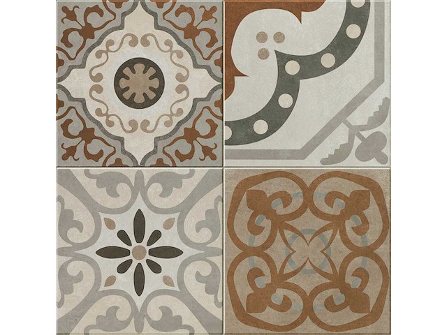 Vloertegels 84,24m² vintage mix 45x45cm - afbeelding 5 van  5