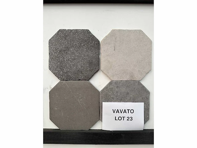 Vloer/wandtegel 146,52m2 hexagon phorma gris ottagone 18x18cm - afbeelding 3 van  3