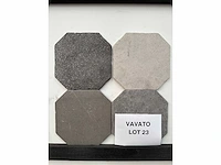 Vloer/wandtegel 146,52m2 hexagon phorma gris ottagone 18x18cm - afbeelding 3 van  3