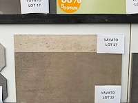 Vloer/wandtegel atlas concorde travertine sain vein 10x60cm - afbeelding 2 van  2