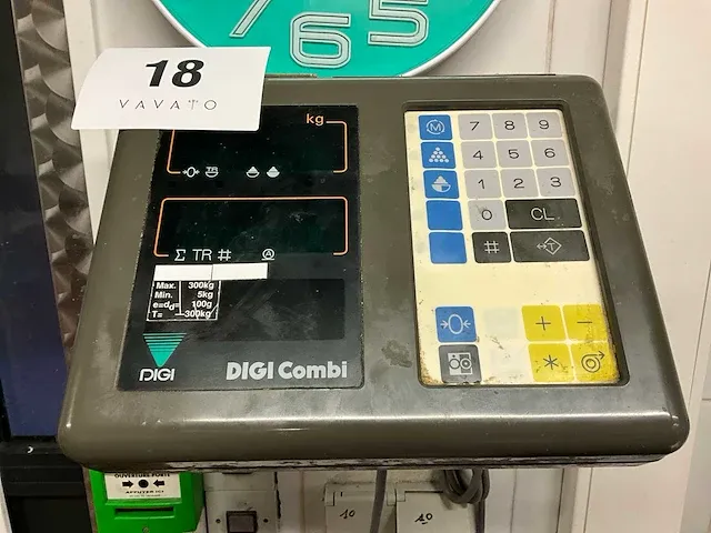 Vloerweegschaal digi combi - afbeelding 1 van  5