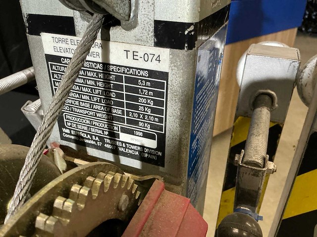 Vmb - te-074 - contractor lifts - - afbeelding 6 van  6