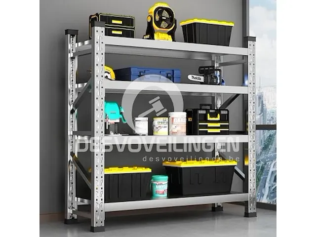 Vockol 4-tier garage rek - afbeelding 1 van  5